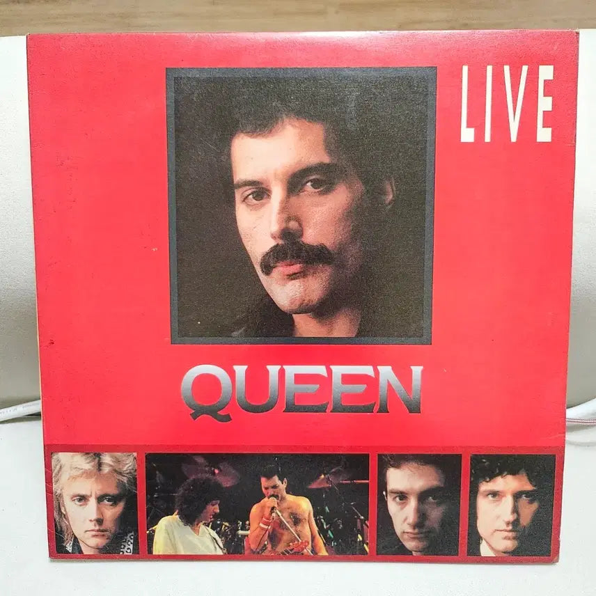 [BUNJANG] Queen Live LP Album with Inserts / 퀸 라이브 LP 앨범 (속지포함)
