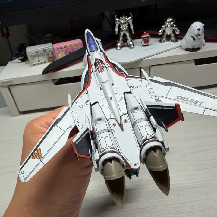[BUNJANG] HG VF-25F Messiah Valkyrie Alto Saotome Custom DX Set / (가조) HG VF-25F 메사이어 발키리 (사오토메 알토 탑승기) DX세트