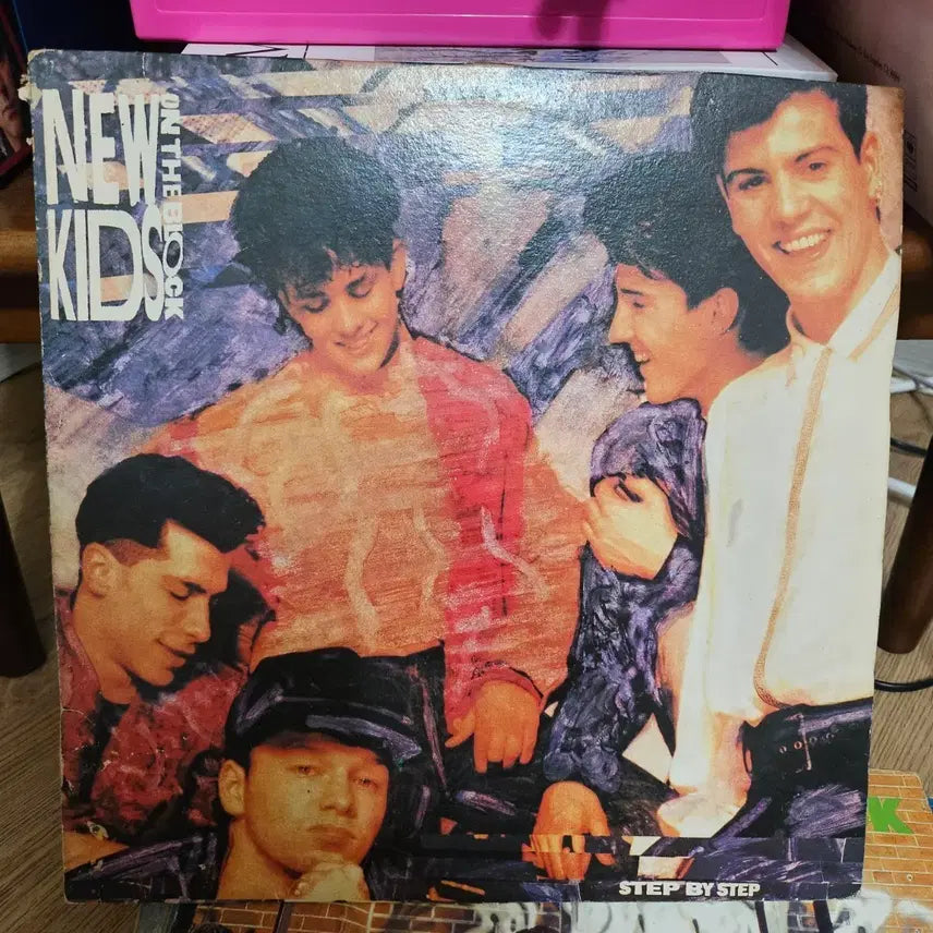 [BUNJANG] New Kids On The Block Step By Step LP Album / 뉴키즈온더블럭 Step By Step LP 앨범