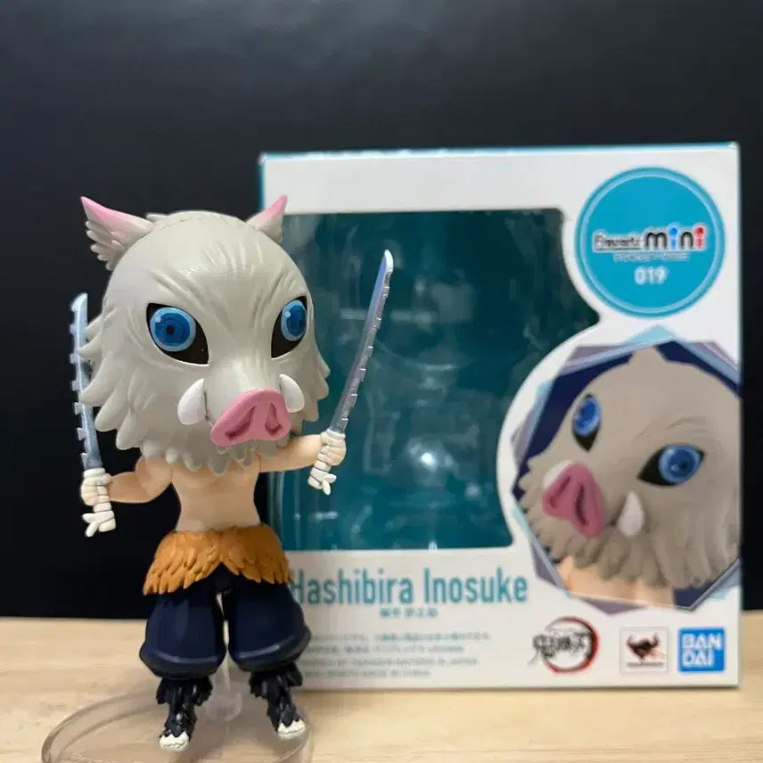 [BUNJANG] Bandai Demon Slayer Inosuke Mini Figure / 귀멸의 칼날 미니 아츠 이노스케 피규어 귀칼 반다이