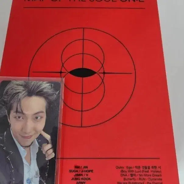 [BUNJANG] BTS Map of the Soul ON:E DVD RM Photocard Bundle Set / BTS map of the soul ON:E DVD(RM 카드 포함)