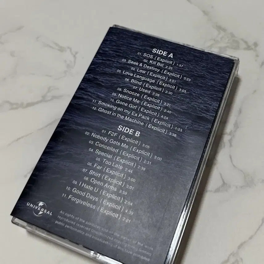 [BUNJANG] SZA SOS Limited Edition Cassette Tape / 시저 SOS 한정판 카세트 테이프