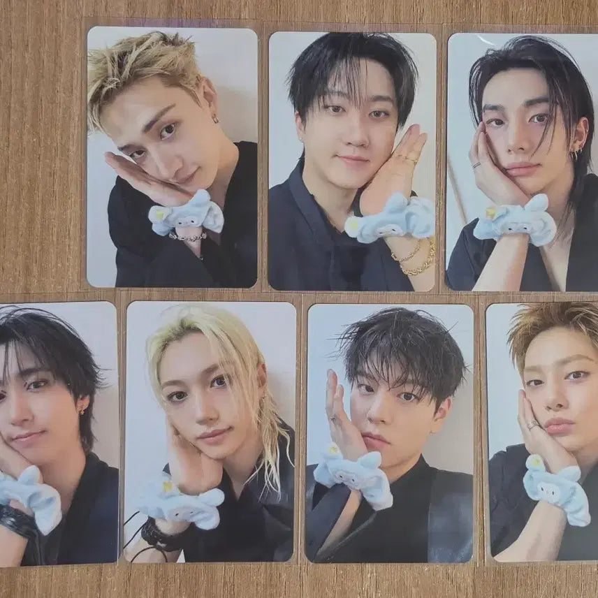 [BUNJANG] Stray Kids Run Away Concert Gift Photocard Bundle Set (OT7) / 스트레이키즈 스키즈 런잇 첫첫 7/25 콘서트 입장 기프트 특전 포카 스테이존 일괄 판매