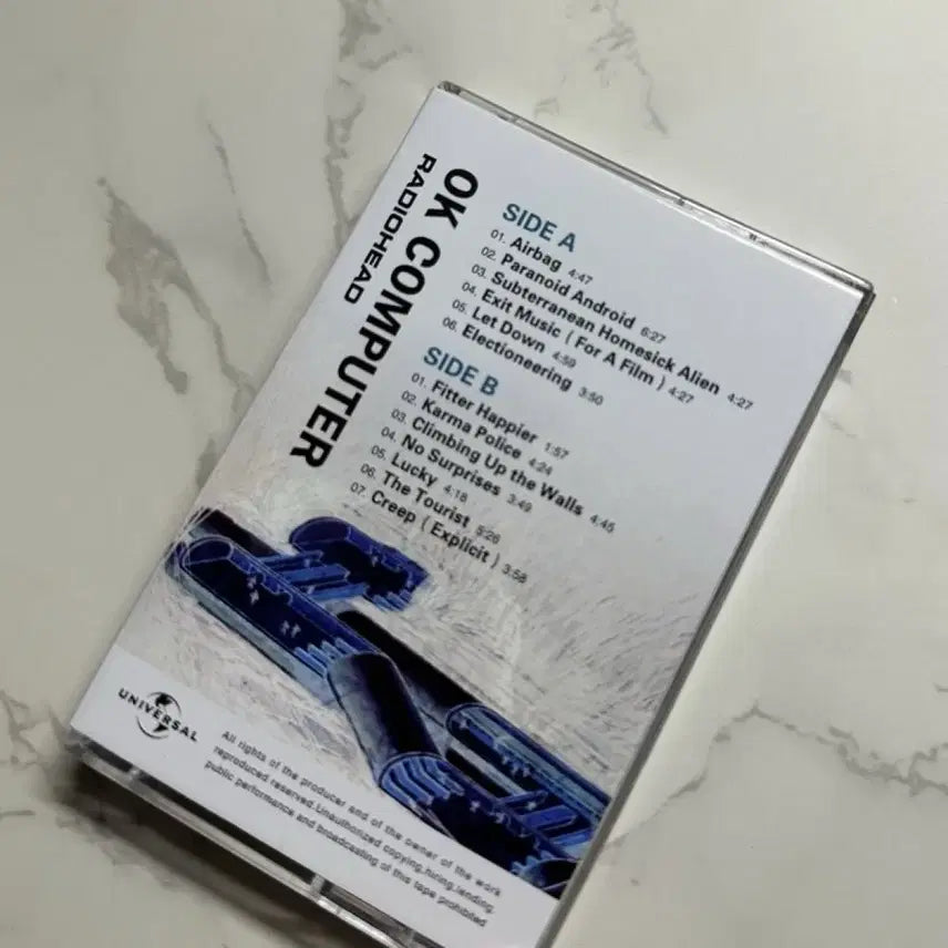 [BUNJANG] Radiohead OK Computer Limited Edition Cassette Tape (Sealed) / 라디오헤드 OK COMPUTER 한정판 카세트 테이프
