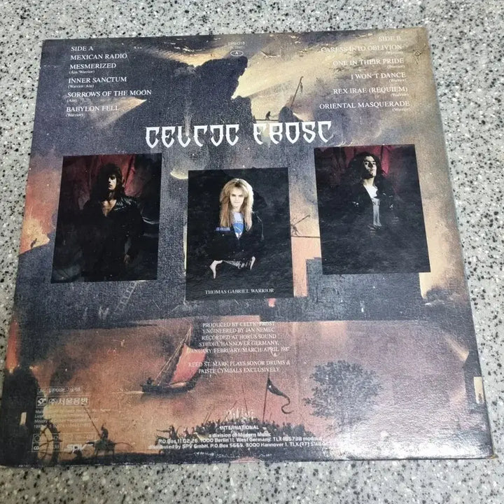 [BUNJANG] Celtic Frost Into the Pandemonium LP / 켈틱 프로스트 Celtic Frost / Into the pandemonium [LP]