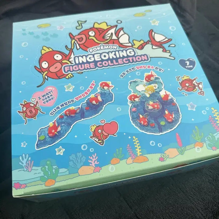 [BUNJANG] Pokemon Magikarp "Mureungdowon" Collection Figure Set (7 Types) / 포켓몬 잠실 무릉도원 잉어킹 피규어 컬렉션 7종