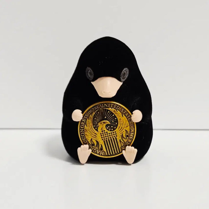 [BUNJANG] Fantastic Beasts Niffler Gacha Black / 해리포터 신동사 마호도코로 니플러 가챠 블랙