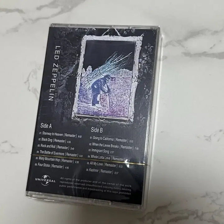 [BUNJANG] Led Zeppelin Led Zeppelin IV Limited Edition Cassette Tape (Sealed) / 레드 제플린 Led Zeppelin IV 카세트 테이프