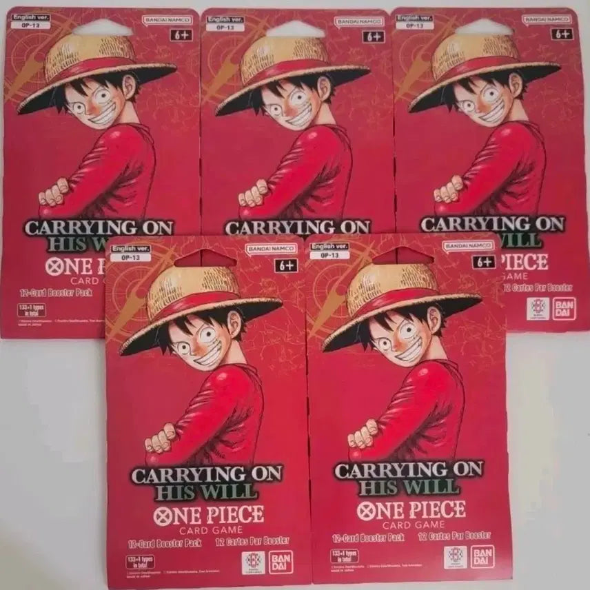[BUNJANG] One Piece Card Game 13th Series North America Sleeve Pack / 원피스 카드 13탄 북미 슬리브 팩