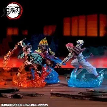 [BUNJANG] Sega Demon Slayer Xross Link Figure Set (Tanjiro, Giyu, Akaza) - Sealed / [미개봉] 세가 귀멸의 칼날 Xross Link 피규어 3종 일괄 (탄지로/기유/아카자)