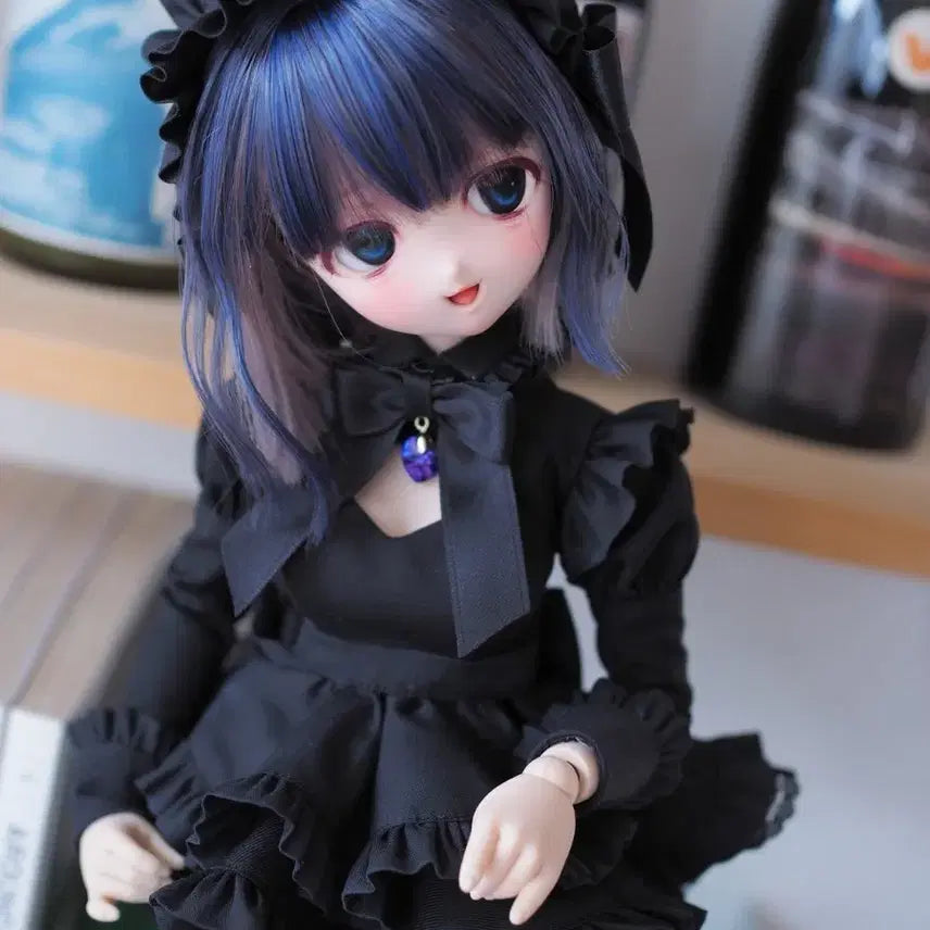 [BUNJANG] Frilly Lilith Short Type All Black Doll / 프릴리 릴리트 숏타입 올블랙 MDD