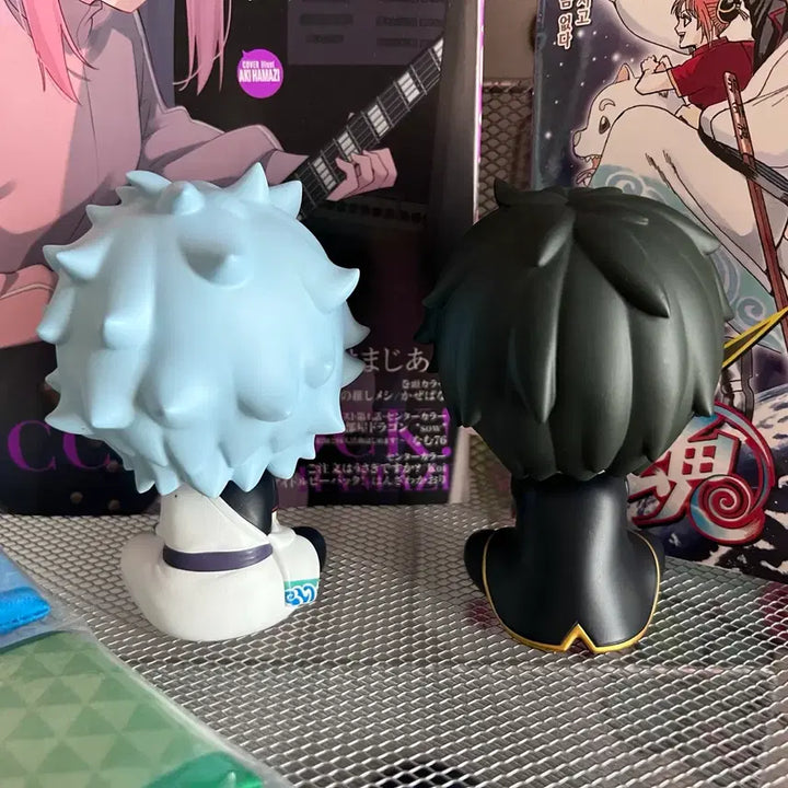 [BUNJANG] Gintama Sakata Gintoki Hijikata Toshiro Lookup Figures with Cushion / (방석 특전 포함) 은혼 사카타 긴토키 히지카타 토시로 룩업 판매합니다