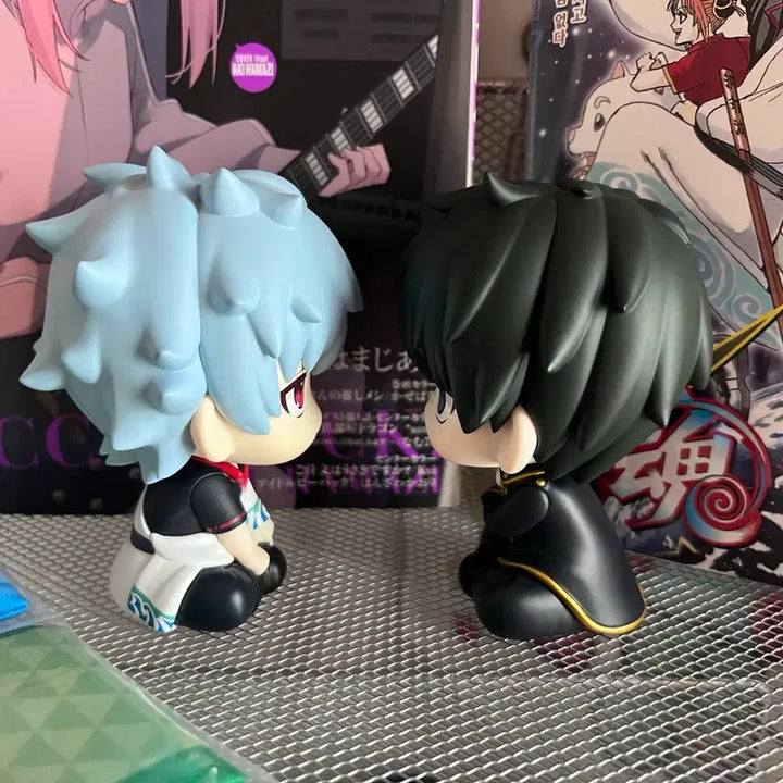 [BUNJANG] Gintama Sakata Gintoki Hijikata Toshiro Lookup Figures with Cushion / (방석 특전 포함) 은혼 사카타 긴토키 히지카타 토시로 룩업 판매합니다