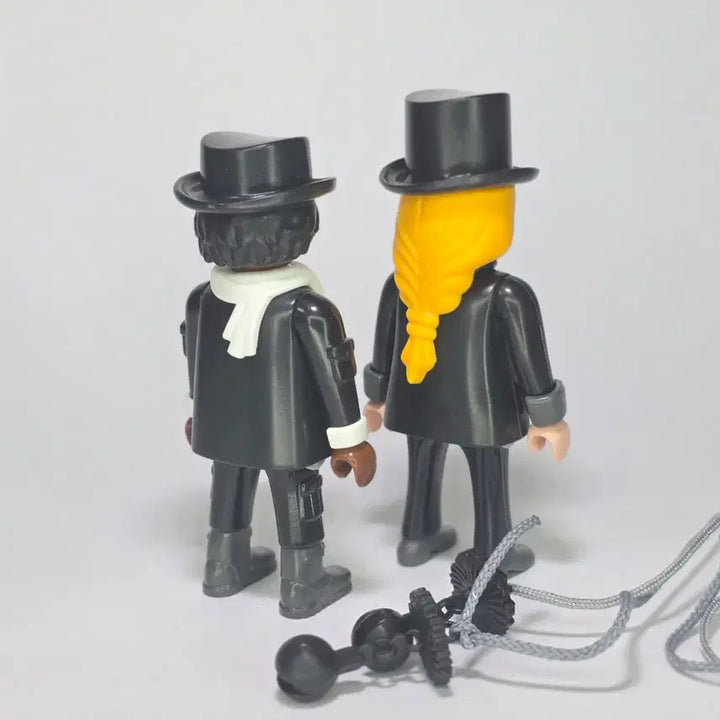 [BUNJANG] Playmobil Chimney Sweeps Couple Lucky Charm Figures Set / 플레이모빌 행운의 굴뚝 청소부 피규어 2개 세트