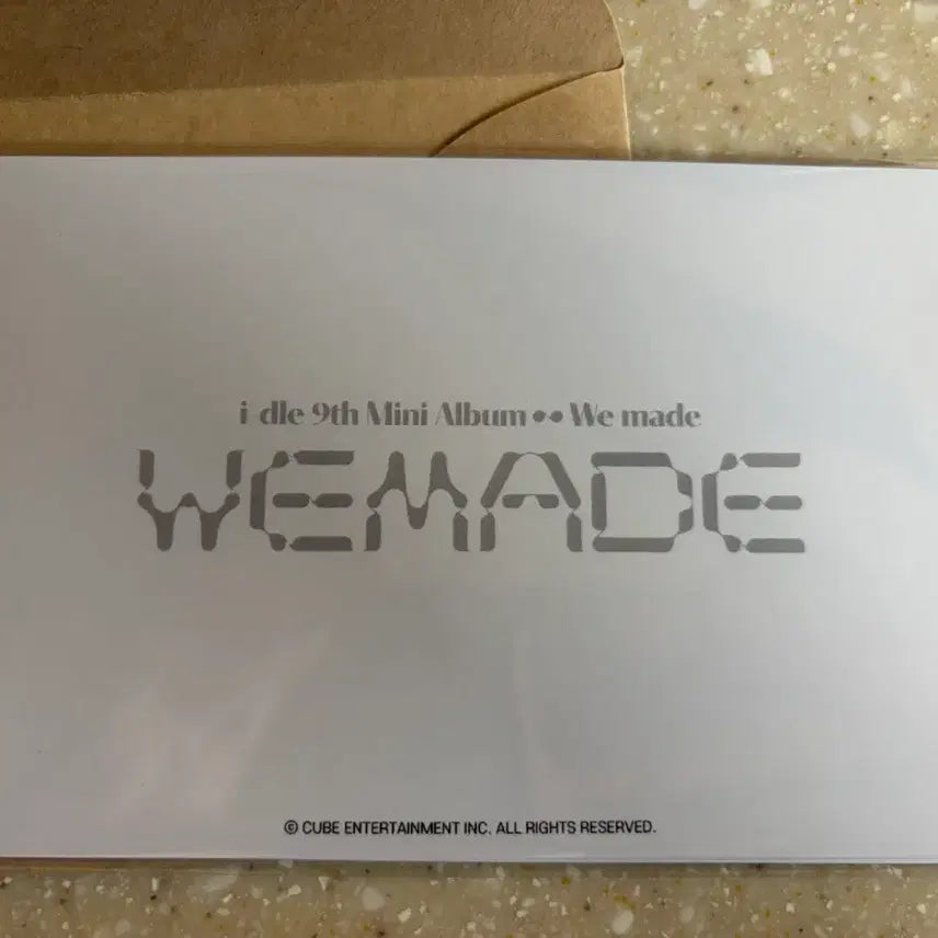 [BUNJANG] G)I-DLE GimmeDatLove Online Event Unreleased Postcard Set / 아이들 idle wemade 미공개 엽서세트 gimmedatlove 여자아이들 idle 온라인이벤트