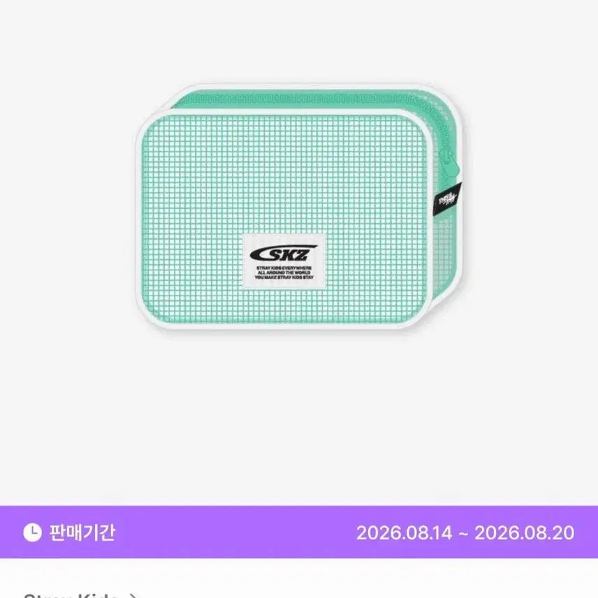 [BUNJANG] Stray Kids This &amp; That Mesh Pouch / 스트레이키즈 this &amp; that 팝업  매쉬파우치