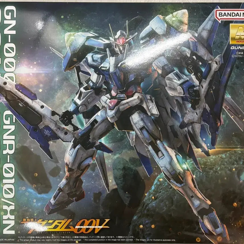 [BUNJANG] MG 00 Qan[T] Raiser Gundam Model Kit / MG 더블오 잔라이저