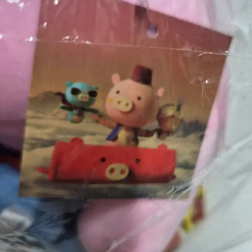 [BUNJANG] Shinhyup Piggy Bank Keychain Set / 신협 어부바 돼지인형 키링 세트 판매합니다.(새상품,텍o)