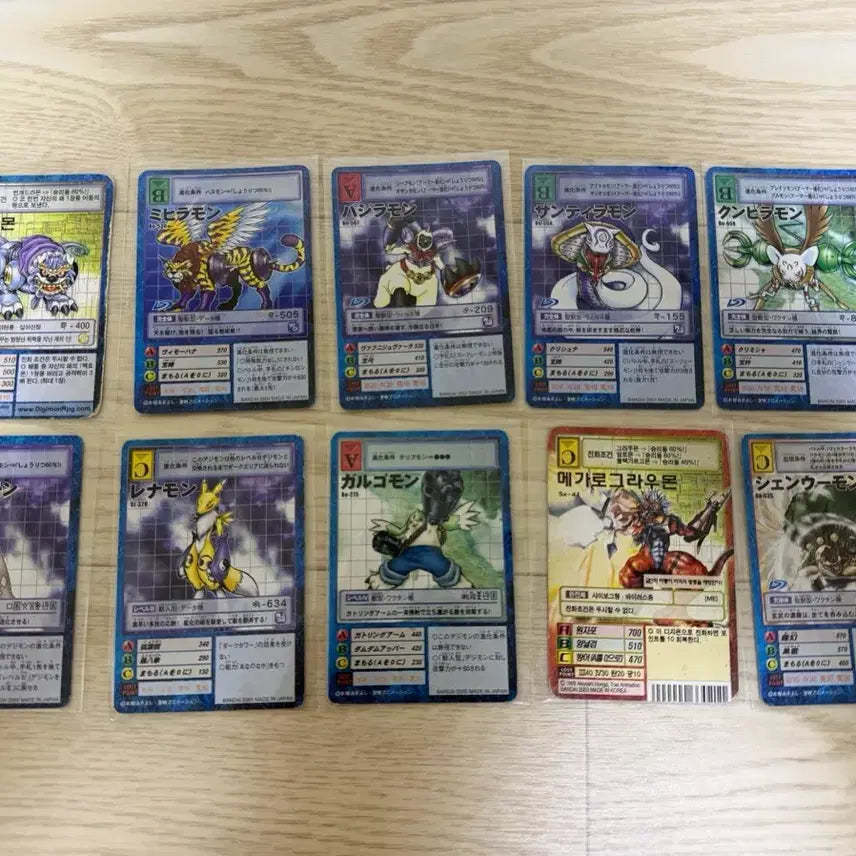 [BUNJANG] Gudetamamon Card Bundle / 구디지몬카드