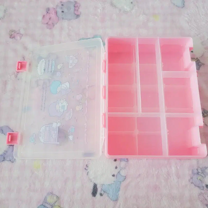 [BUNJANG] Sanrio Little Twin Stars Embroidery Club Bag Accessory Case / 산리오 리틀트윈스타 수예부 가방 소품함