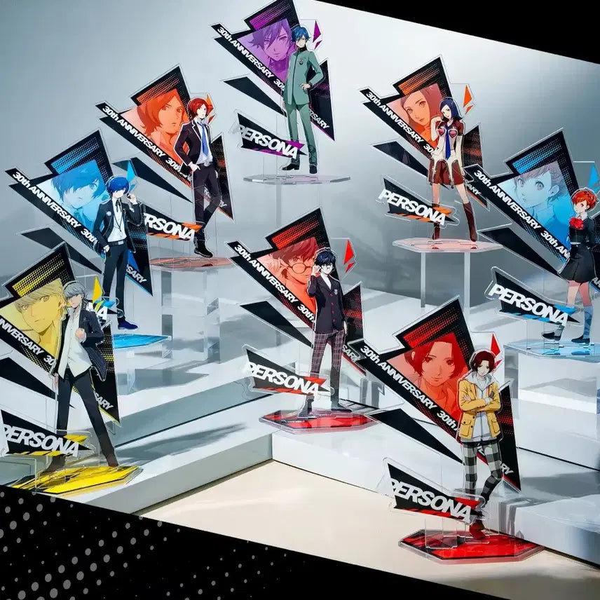[BUNJANG] Persona 30th Anniversary Protagonist Acrylic Stand Bundle Set / 페르소나 30주년 주인공 아크릴 | 8개 일괄