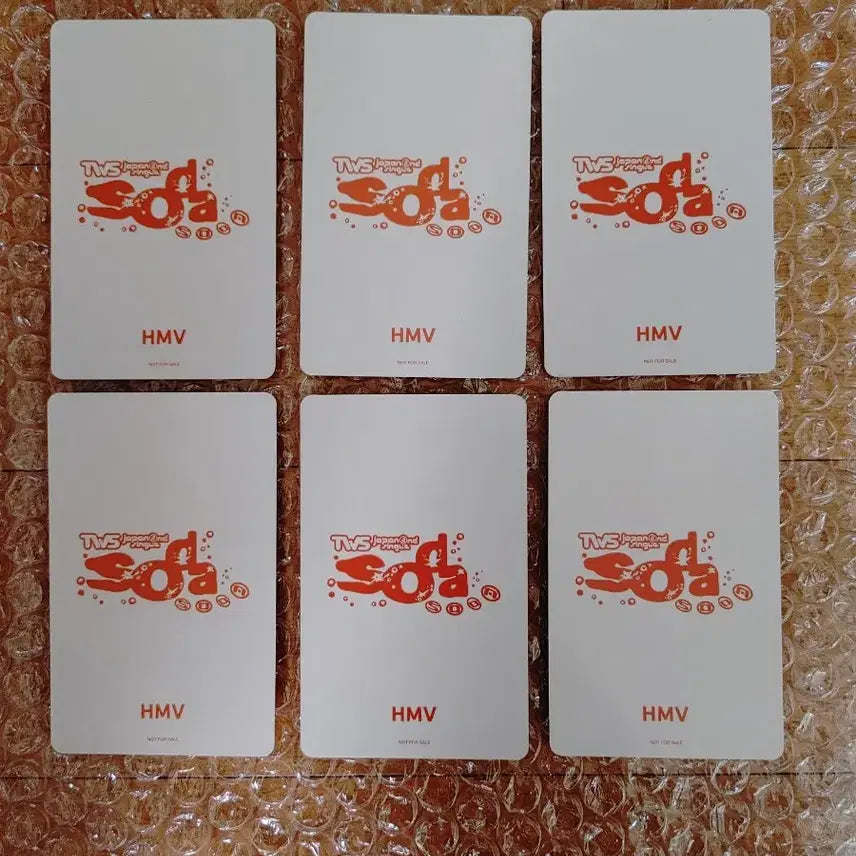 [BUNJANG] TWS Soda Soda HMV Photocard Set / 현물) 투어스 소다소다 HMV 포카 세트 양도