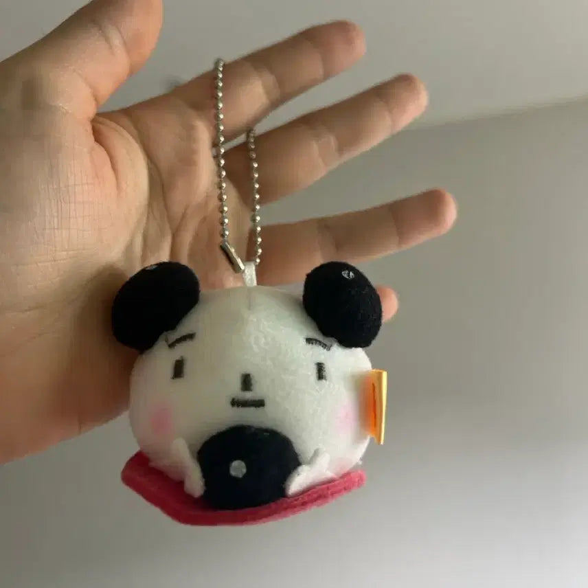 [BUNJANG] Bandai 2001 Panda Rice Ball Doll Keyring / 반다이 2001년 팬더 주먹밥 인형 키링