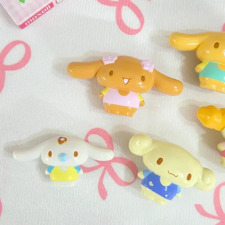 [BUNJANG] Sanrio Cinnamoroll Friends Classic Figure Set / 고전모카 시나모롤프렌즈 피규어세트 쉬폰 에스프레소 카푸치노 밀크