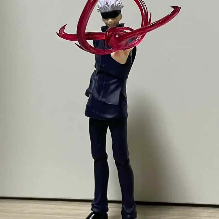 [BUNJANG] Good Smile Company Figma Satoru Gojo with Effect Parts (Red &amp; Blue) / 피그마 고죠 사토루+이펙트파츠(아카&amp;아오)