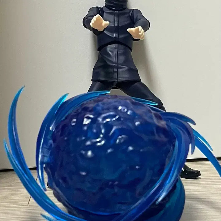 [BUNJANG] Good Smile Company Figma Satoru Gojo with Effect Parts (Red &amp; Blue) / 피그마 고죠 사토루+이펙트파츠(아카&amp;아오)