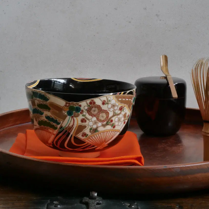 [BUNJANG] Kyoyaki Matcha Bowl (Chawan) / 교야키 말차 다완 사발