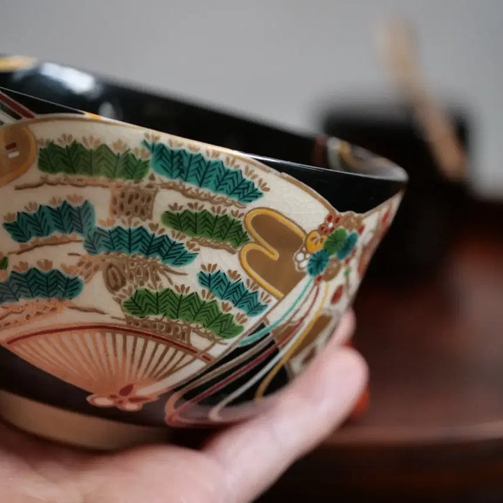[BUNJANG] Kyoyaki Matcha Bowl (Chawan) / 교야키 말차 다완 사발