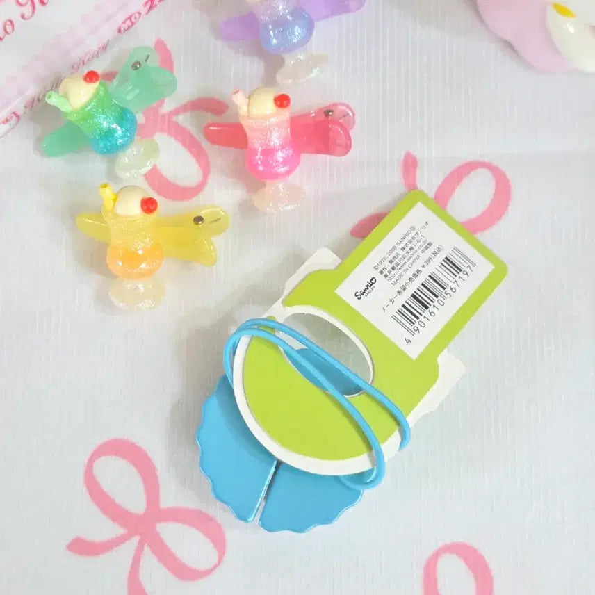 [BUNJANG] Vintage Kitty Hair Tie / 고전키티 헤어끈 머리끈 수영키티