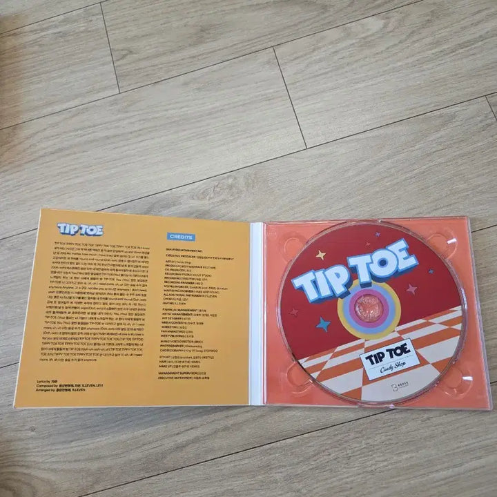 [BUNJANG] Candy Shop TIP TOE Candy Shop Autographed Album Photocard / 캔디샵 팁토 TIP TOE candy shop 친필싸인 사인 비매 앨범 kpop 포카