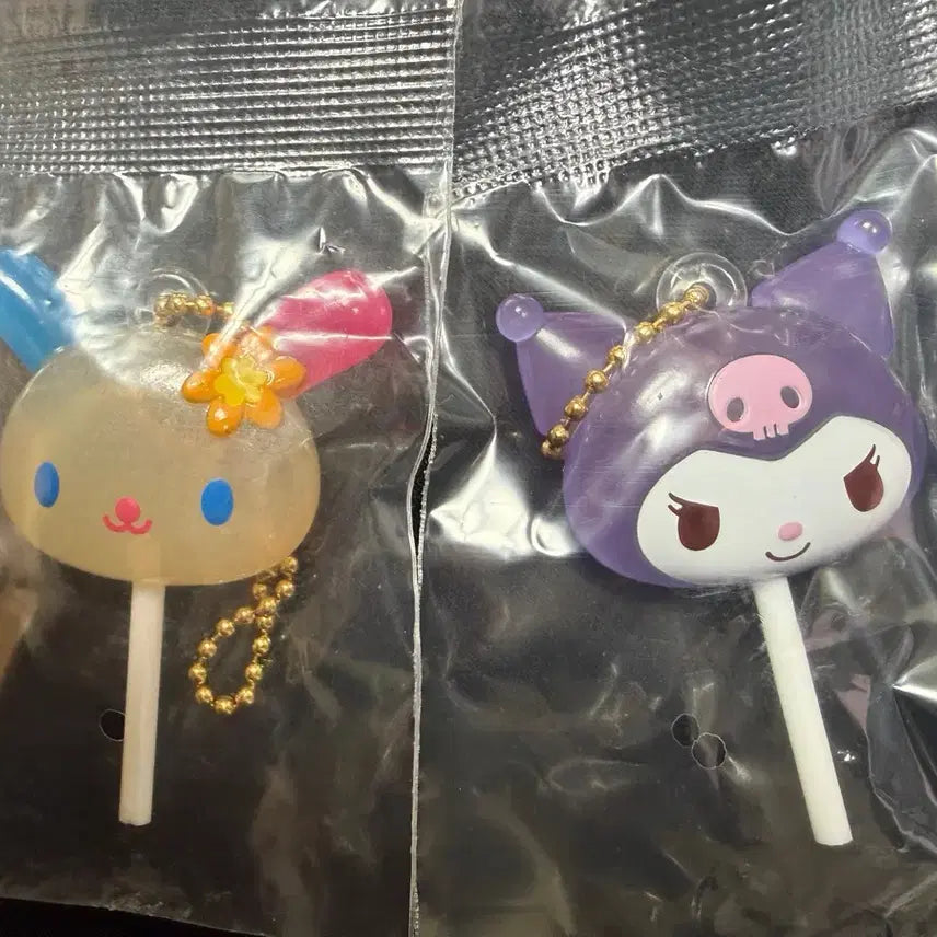[BUNJANG] Kuromi Usahana Candy Gacha Keychain / 쿠로미 우사하나 캔디 가챠