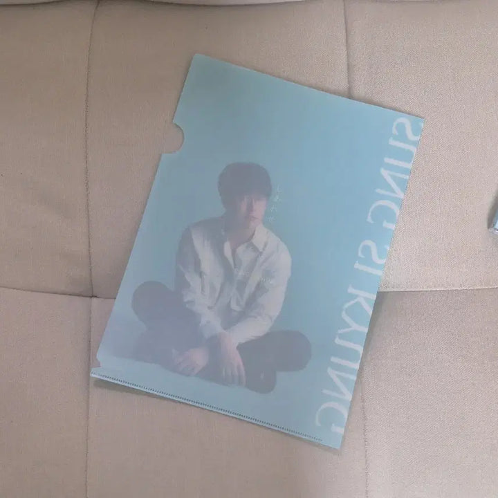 [BUNJANG] Sung Si Kyung Japanese Album Lucky Draw Clear File L Holder / 성시경 일본앨범 특전 클리어파일 L홀더