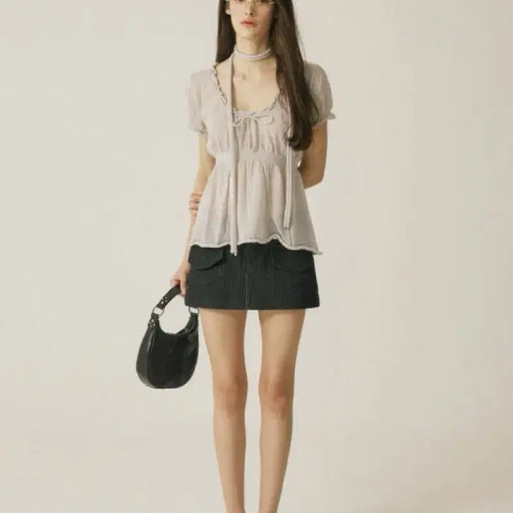 [BUNJANG] Three Times Berry Puff Top Beige (IVE Rei Wear) / 아이브 레이 착용 ) 쓰리타임즈 베리 퍼프탑 베이지 판매