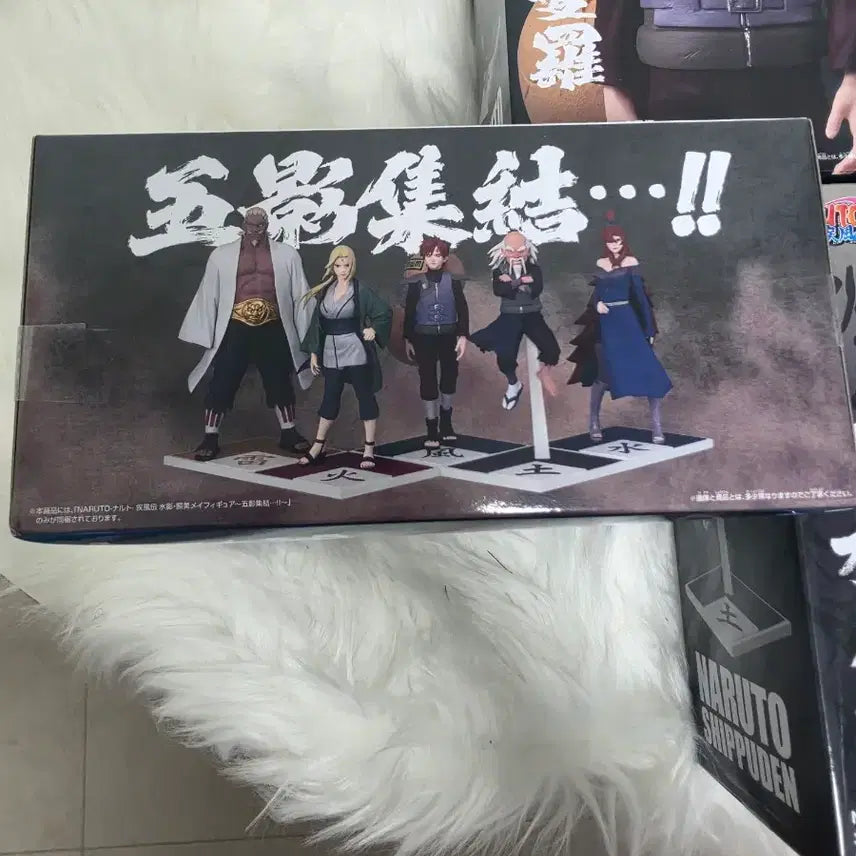 [BUNJANG] Naruto Five Kage Gathering Figure Set / 나루토 오카게 집결 피규어 5종