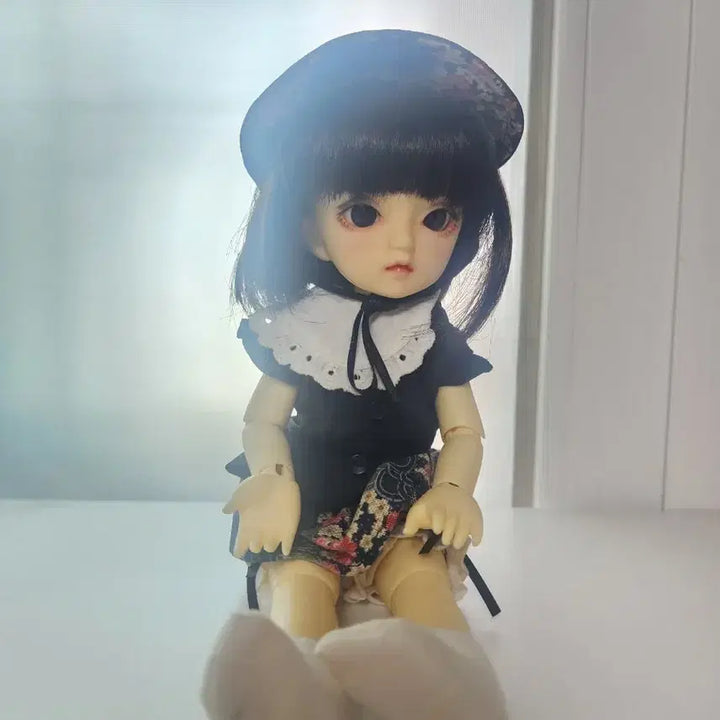 [BUNJANG] Volks Super Dollfie Chica Full Set Doll / 보크스 구체관절인형 풀세트 SD 치카 정품옷 보닛 가발 안구 몽땅