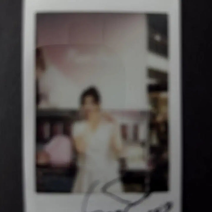 [BUNJANG] Cho Soo Min Actor Autographed Polaroid / 조수민 배우(다른버전) 사인 폴라.친필 싸인