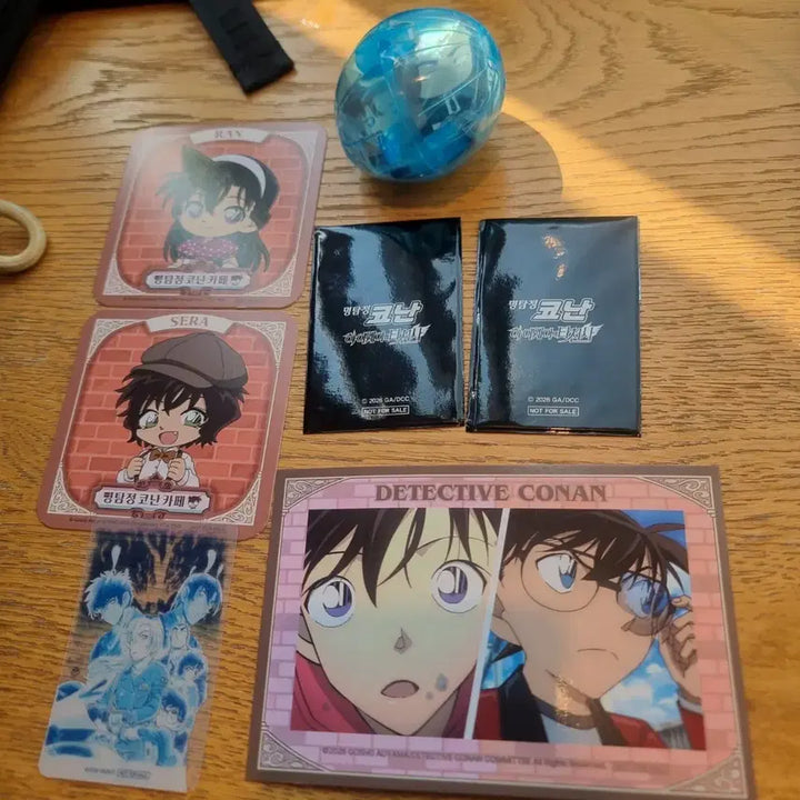 [BUNJANG] Detective Conan: The Raven Chaser Lenticular Cards &amp; Keyring Bundle / 명탐정 코난 하이웨이의 타천사 굿즈 일괄