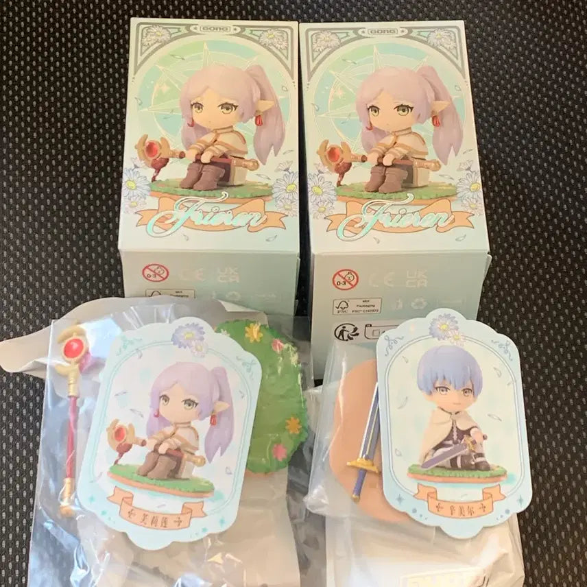 [BUNJANG] Frieren Pop Mart Figure 2 Types Bundle Set (Frieren, Himmel) / 프리렌 팝마트 피규어 2종 일괄 세트(프리렌,힘멜)