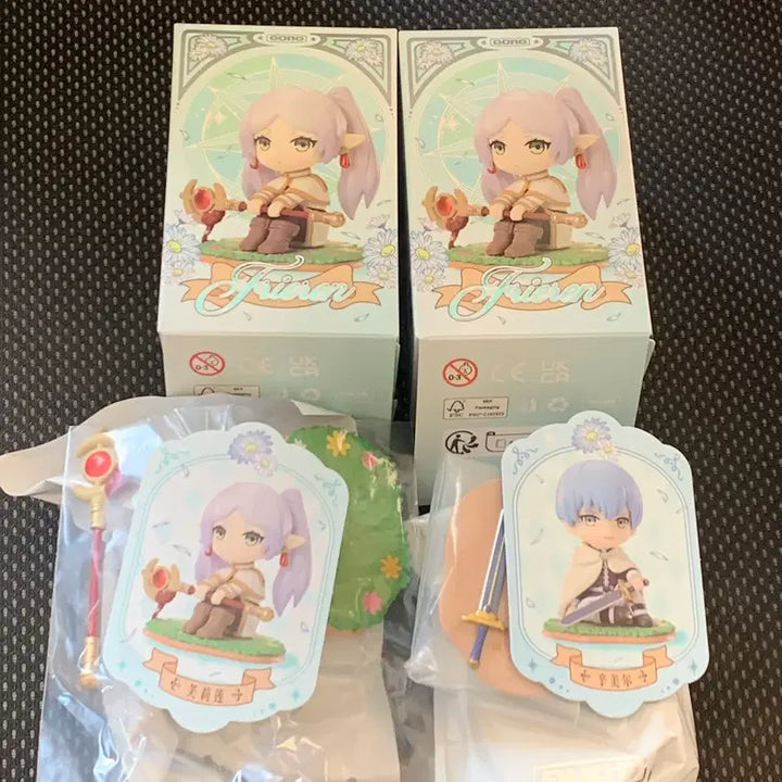 [BUNJANG] Frieren Pop Mart Figure 2 Types Bundle Set (Frieren, Himmel) / 프리렌 팝마트 피규어 2종 일괄 세트(프리렌,힘멜)