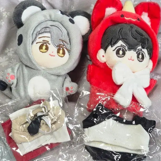 [BUNJANG] Partial Set Chekkomizu Hyunjin &amp; Yoojin 10cm Doll Bundle Set / 내스급 쪼꼬미즈 현제유진 10cm 인형 일괄