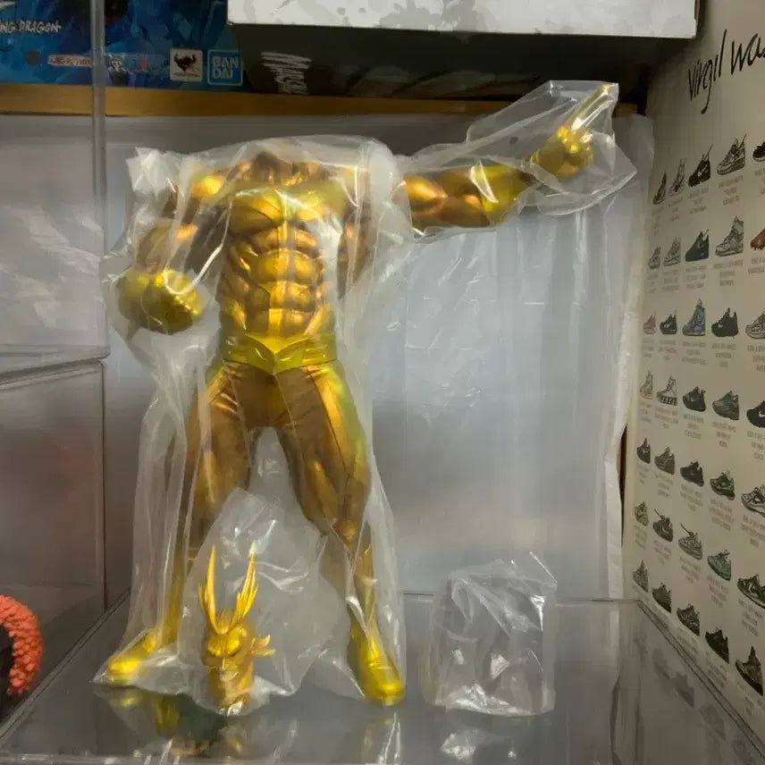 [BUNJANG] My Hero Academia Golden All Might Last One Prize Figure (Sealed) / 박스x / 비닐 미개봉) 나히아 황금 올마이트 라스트원 피규어