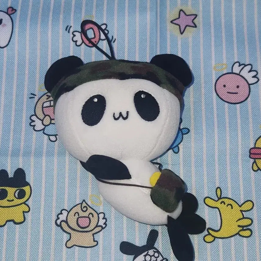 [BUNJANG] Copa Muda Army Panda Doll / 고전 코파무다 아미판다 인형