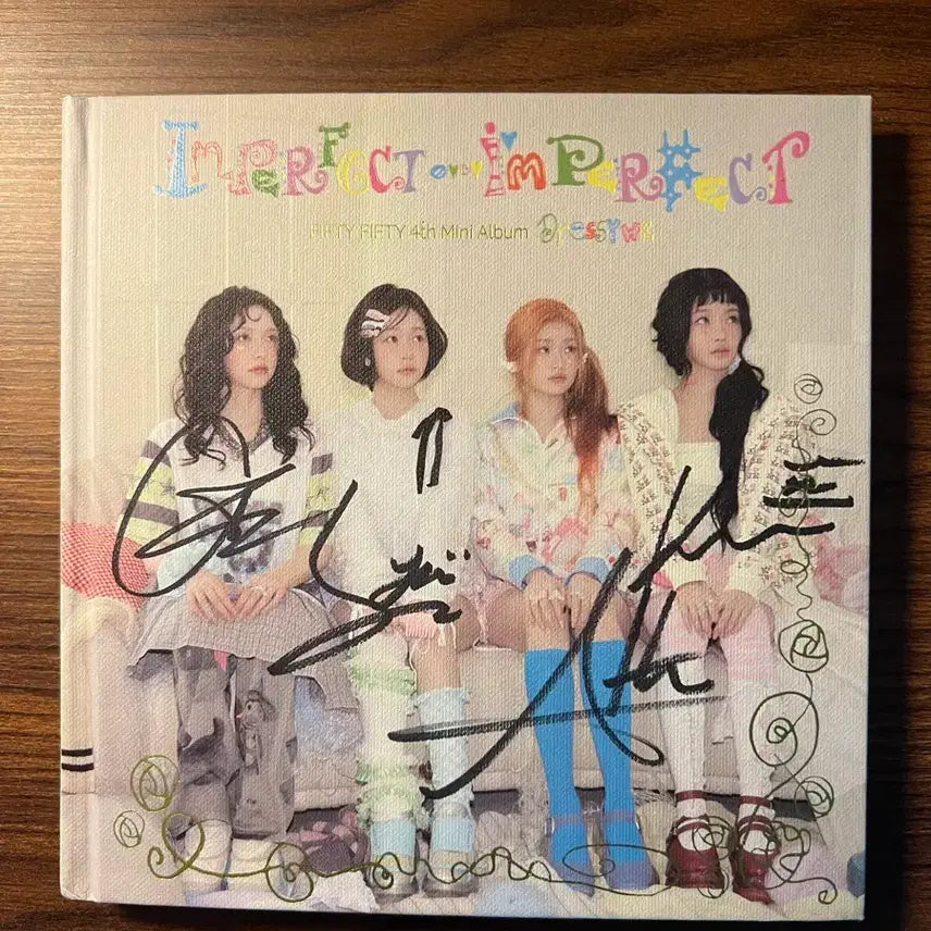 [BUNJANG] FIFTY FIFTY 4th Mini Album Perfect Impact Signed Album / 피프티피프티 사인 앨범