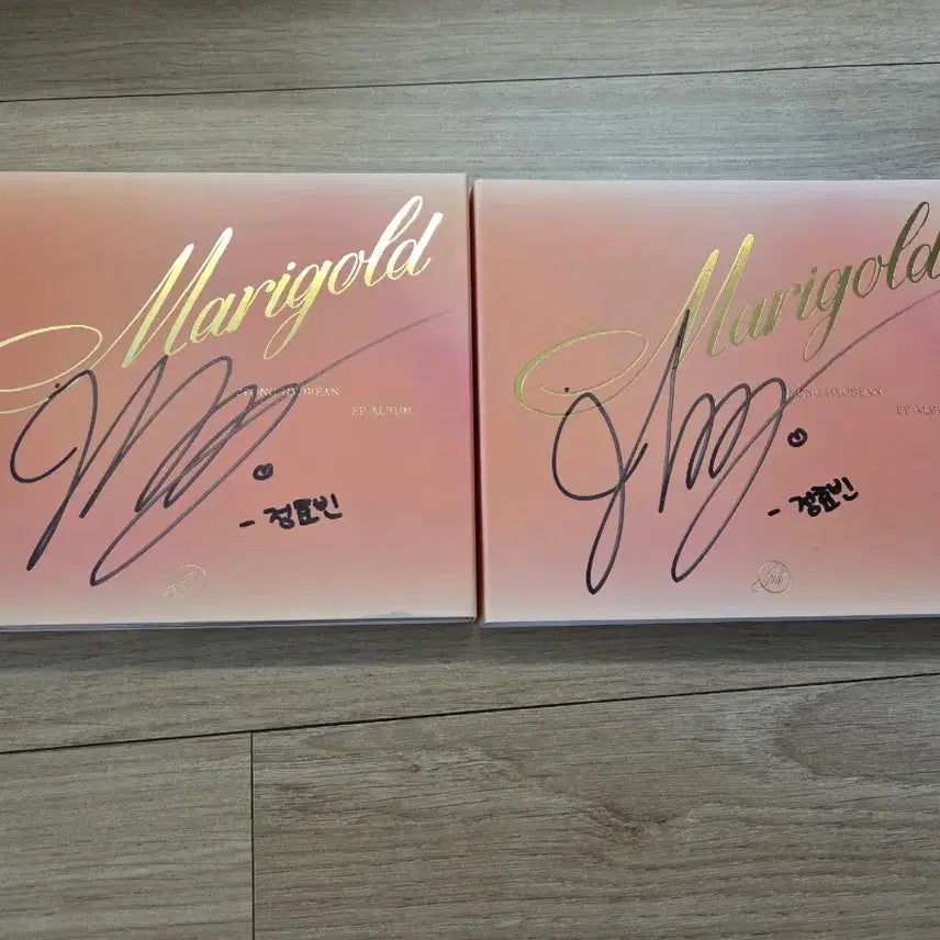 [BUNJANG] Jeong Hyobin Autographed Promo Album / 정효빈 솔로여가수 친필싸인 비매앨범 싱어송라이터 Marigold