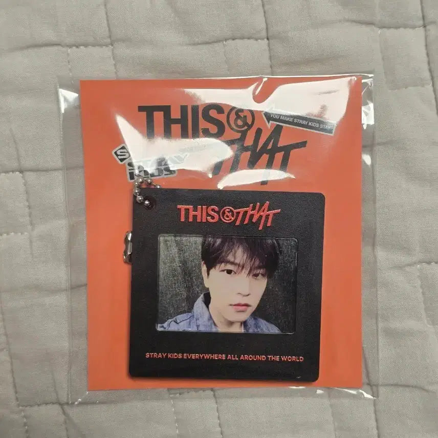 [BUNJANG] Stray Kids This&amp;That Popup Photokeyring Seungmin / 원가 양도) 스키즈 this&amp;that 디스앤댓 팝업 포토키링 승민