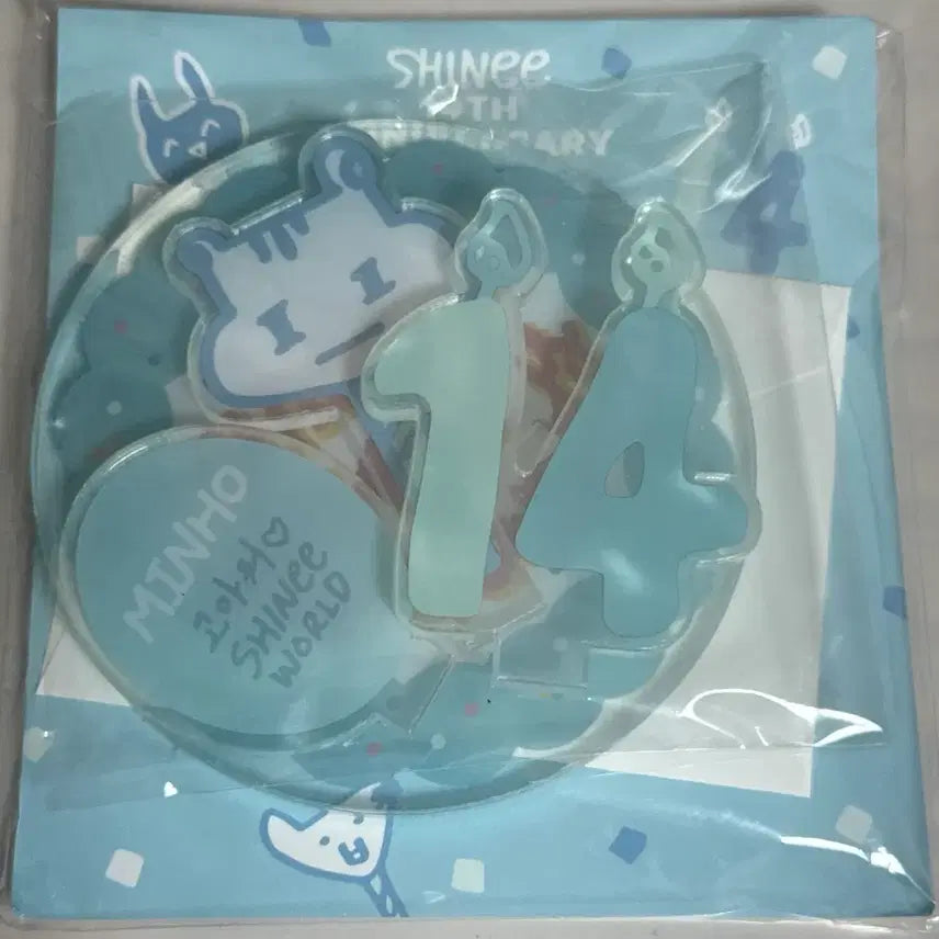 [BUNJANG] SHINee Minho 14th Anniversary Acrylic Stand AR Voice Set / 샤이니 민호 14주년 아크릴 스탠드 AR 보이스 세트